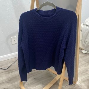 Lululemon Navy Crewneck sweater